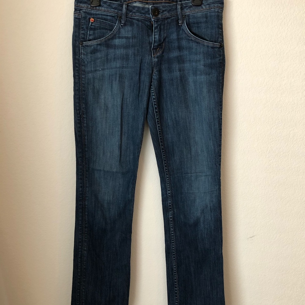 Hudson straight/boot cut jeans